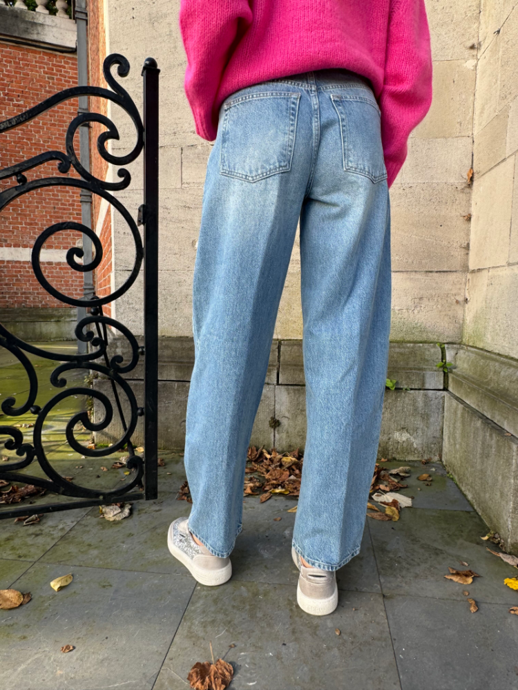 Double Waist Band Lt Blue