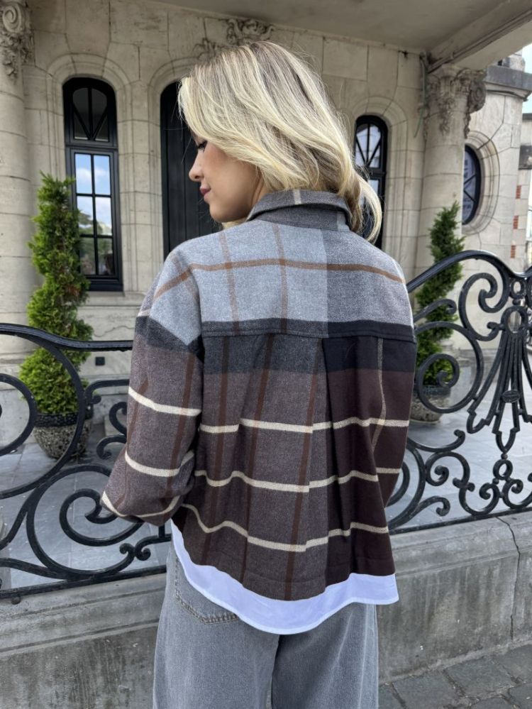  GREY/COCOA